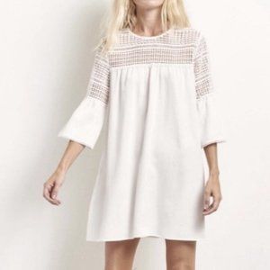 Anthropologie Corey Lynn Calter Dawn White Mini Dress